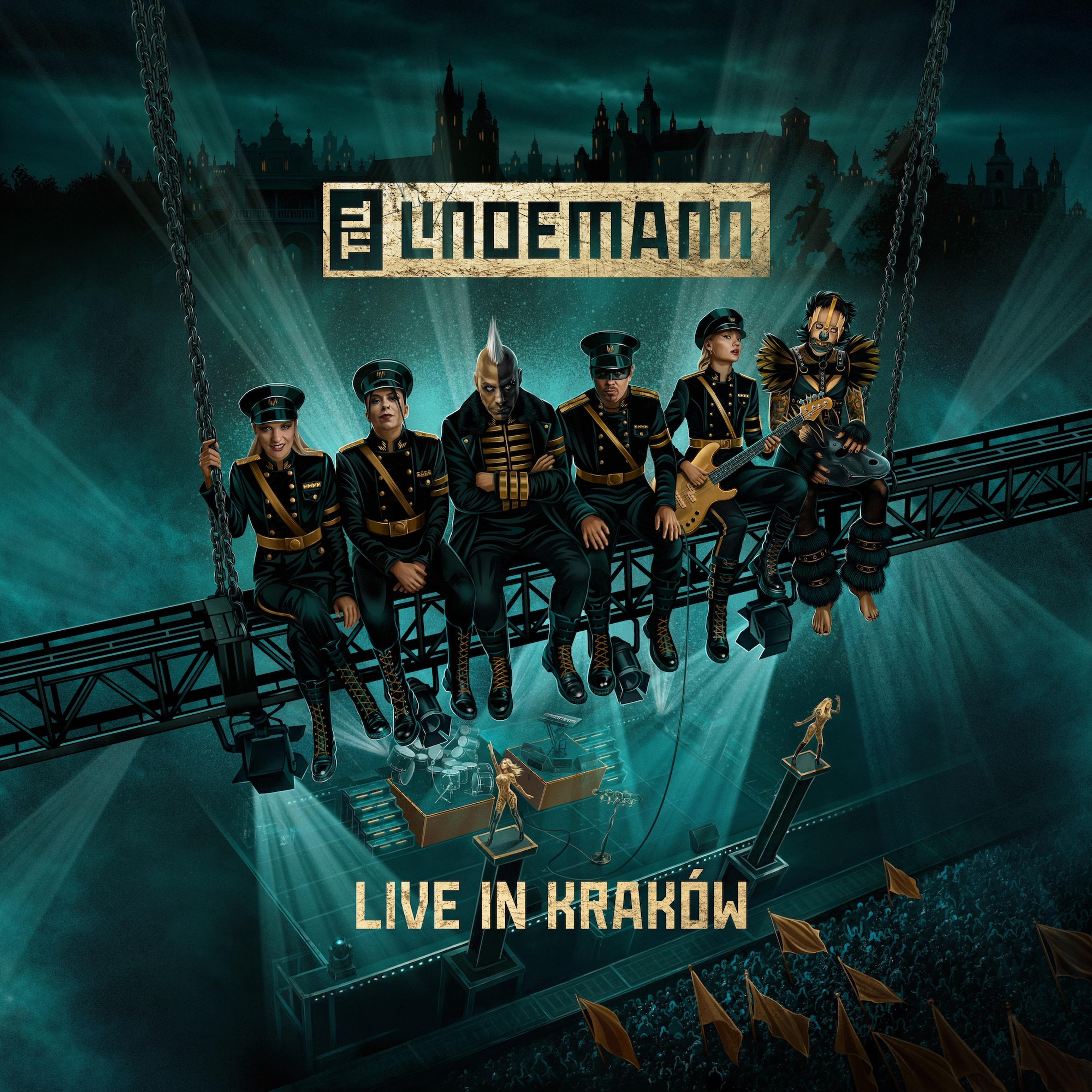 Cover of the live album 'Live in Kraków' by Till Lindemann