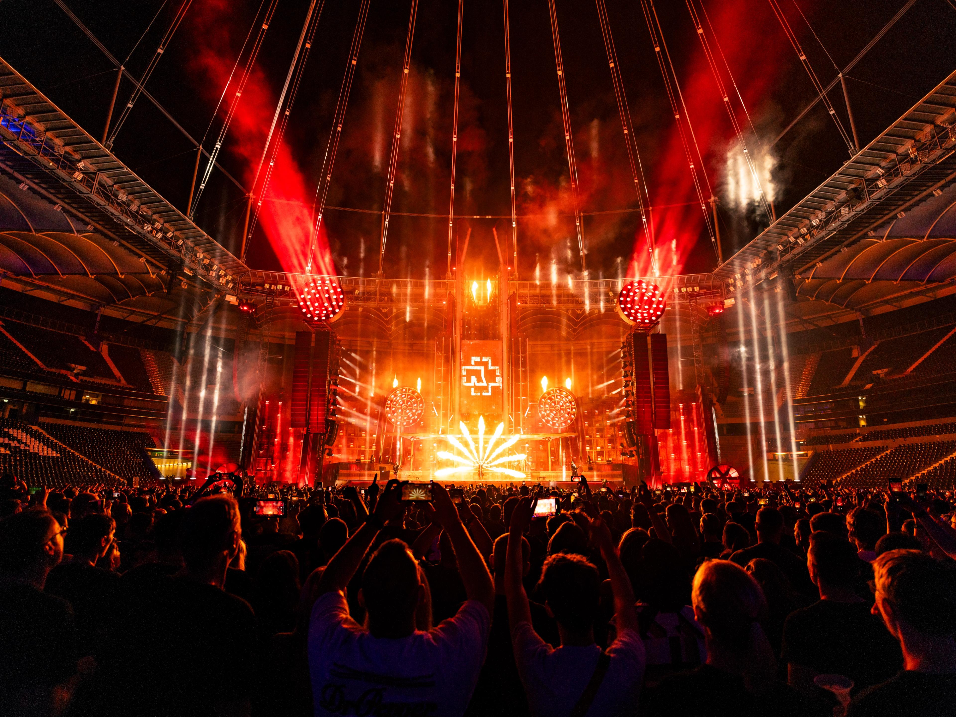 Rammstein Stage Lights