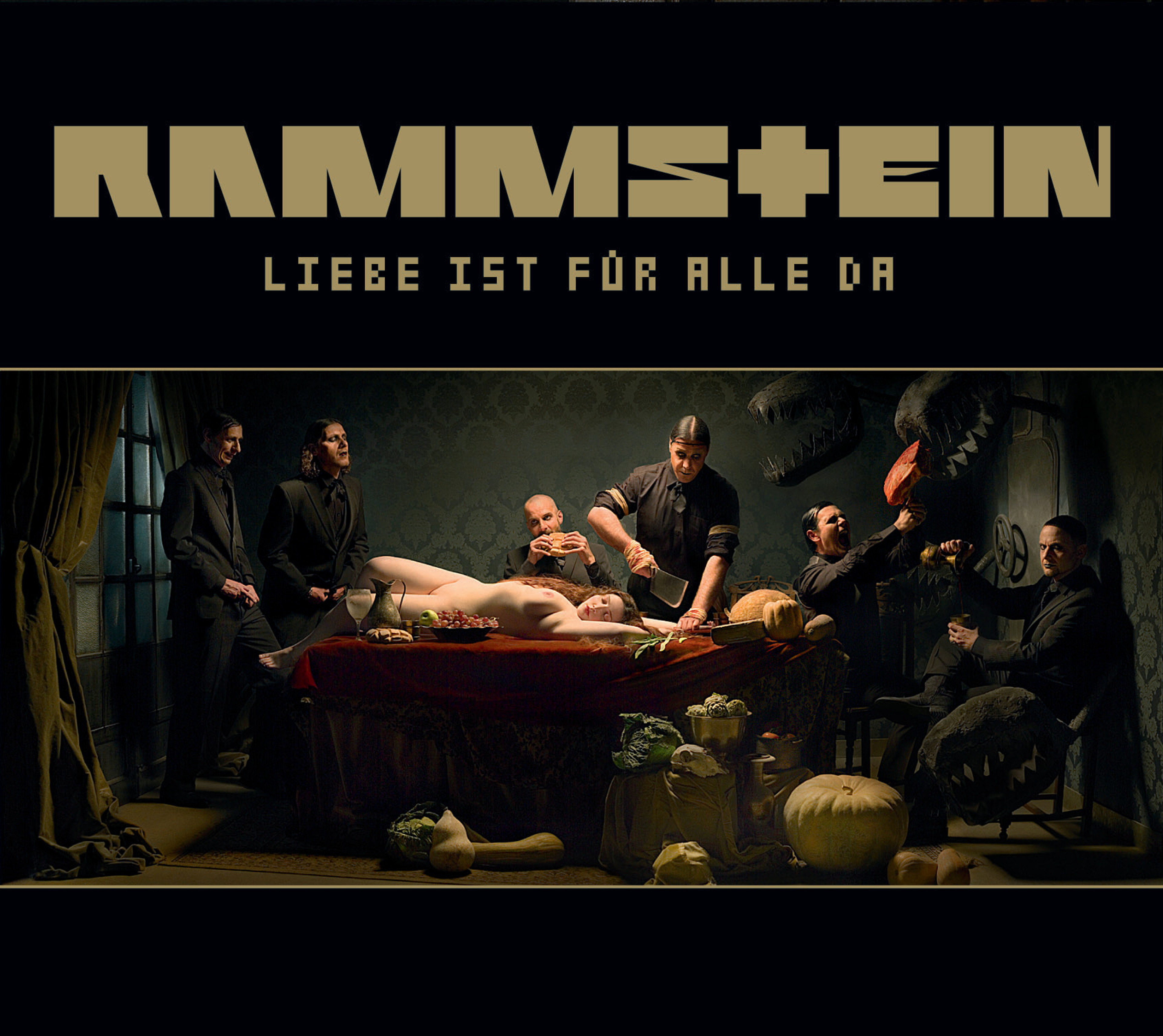 Liebe ist für alle da - Rammstein Album Cover